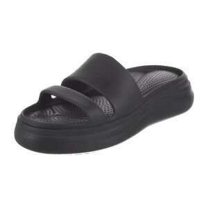 Rag & Bone Women's Black Rubber Slide Sandals